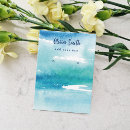 Buscar acuarela del océano tarjetas de visita General y unisex