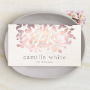 Buscar cosmetology tarjetas de visita Elegante