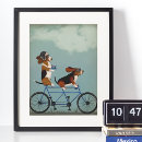 Buscar bicicleta posters Perros en bicicleta