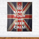 Buscar banderas británicas tapices Mantener la calma