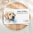 Buscar labrador amarillo tarjetas de visita Para todos
