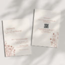 Buscar fondo marrón invitaciones Código qr