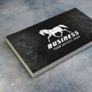 Buscar horario tarjetas de visita Caballo