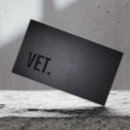 Buscar médico veterinario tarjetas de visita Cuidado