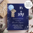 Buscar oso azul invitaciones Invitados