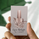 Buscar manicura tarjetas de visita Manicurista