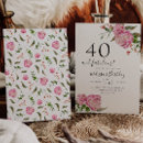 Buscar cuadragésimo invitaciones de cumpleaños Elegante