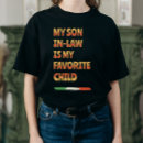 Buscar el mejor hijo del mundo camisetas Yerno