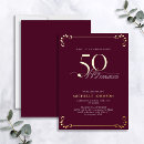 Buscar sorpresa 50 invitaciones Moderno