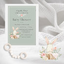Buscar bunny invitaciones baby shower Acuarela