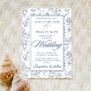 Buscar cosecha invitaciones Azul polvoriento