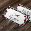 Buscar cuello tarjetas de visita Peluquería