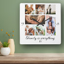 Buscar reuniones relojes de pared Familia