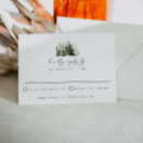 Buscar árbol de pino invitaciones Verde