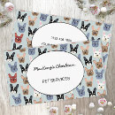 Buscar bulldog tarjetas de visita Perro