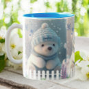 Buscar invierno tazas Animales