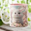 Buscar conejo de pascua tazas Floral