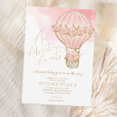 Buscar hot air balloon invitaciones Rosa