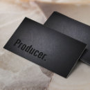 Buscar productores tarjetas de visita Música
