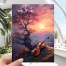 Buscar amante del violín tarjetas Violinista