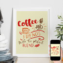 Buscar café posters Tipografía