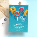 Buscar rosa y turquesa invitaciones Tropical