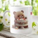 Buscar oso feliz tazas Bosque
