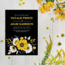 Buscar floral blanco amarillo invitaciones Invitados
