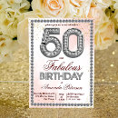 Buscar el bling 13x18 invitaciones Diamantes