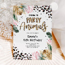 Buscar animal print invitaciones Huella de leopardo