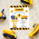 Buscar camión del cemento invitaciones Amarillo