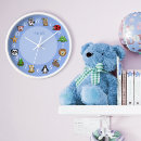 Buscar panda relojes de pared Bebé