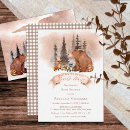 Buscar animales del bosque invitaciones Futura madre
