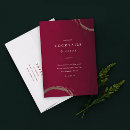 Buscar anillos de oro invitaciones Rojo
