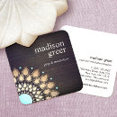 Buscar mandala floral tarjetas de visita Entrenador de vida