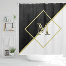 Buscar cuero negro cortinas de baño Clásico