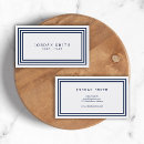 Buscar frontera blanca tarjetas de visita Moderno