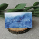 Buscar acuarela del océano tarjetas de visita Elegante