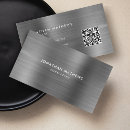 Buscar plateado tarjetas de visita Empresa
