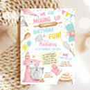 Buscar baking invitaciones Fiesta de hornear