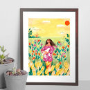 Buscar tulipanes amarillos posters Para ella