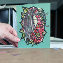 Buscar dragones rojos postales Rosas