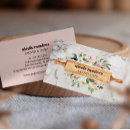 Buscar panadería tarjetas de visita Postre