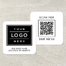 Buscar logotipo del restaurante tarjetas de visita Clientes