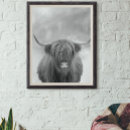 Buscar peludo arte Vaca