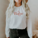 Buscar rosa rosado mujer sudaderas Para ella