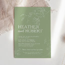 Buscar botanical wedding invitaciones Parejas