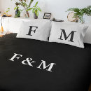 Buscar blanco y negro reversible cojines Elegante