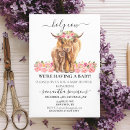 Buscar pink cow invitaciones 5 º ducha