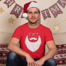 Buscar santa claus camisetas Barba